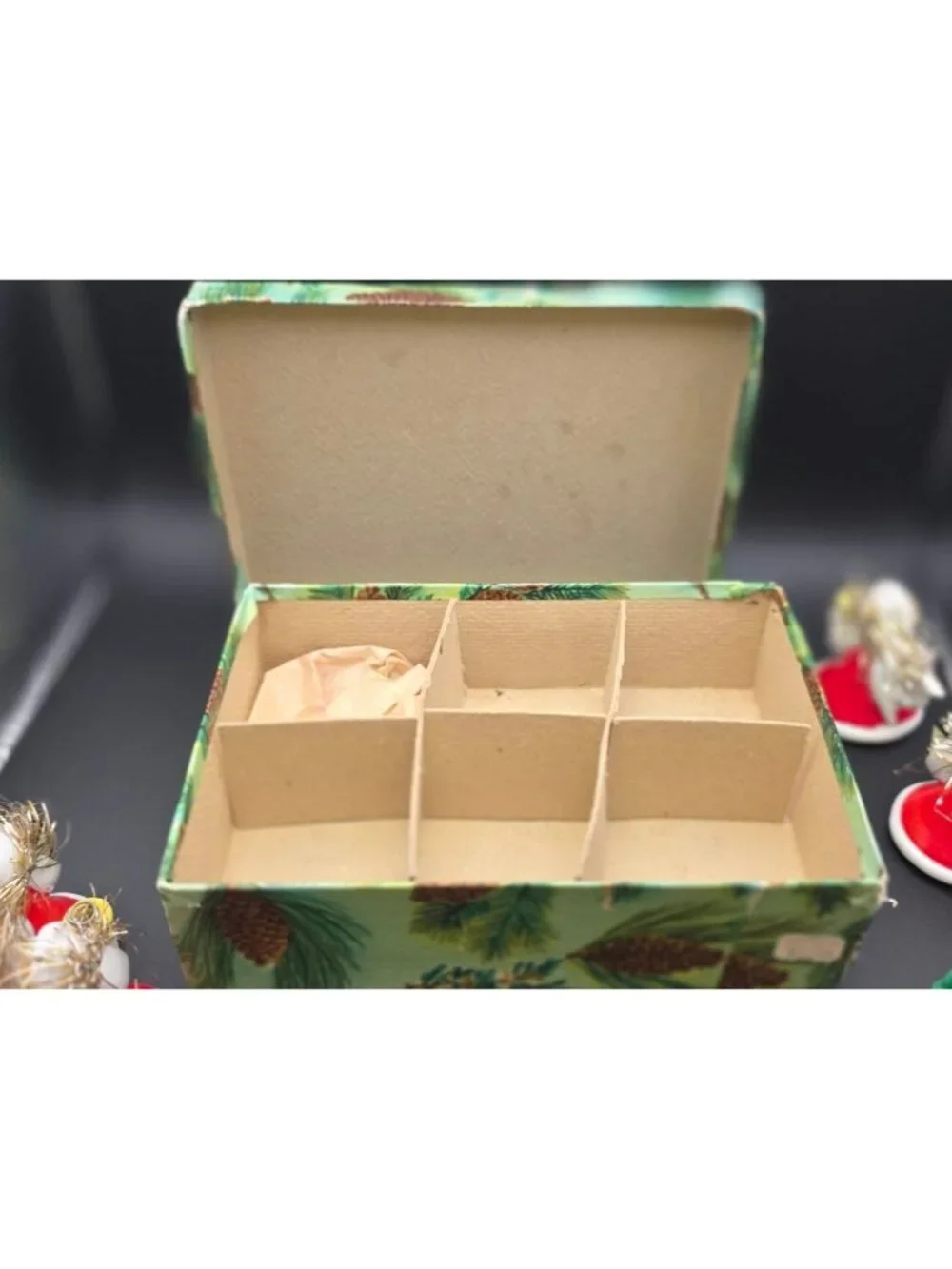 Rare Vintage 1950s Miniature Japanese Angel Candle Holders Orig Woolworth Box
